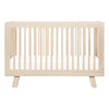 M4201NX,Babyletto,Hudson 3-in-1 Convertible Crib w/Toddler Bed Conversion Kit in Washed Natural