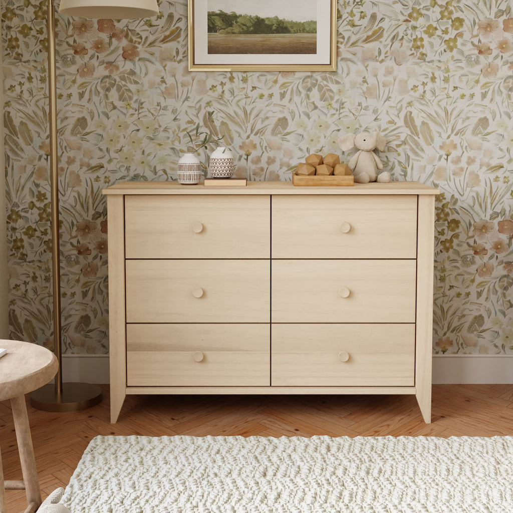 M10326NX,Sprout 6-Drawer Double Dresser in Washed Natural