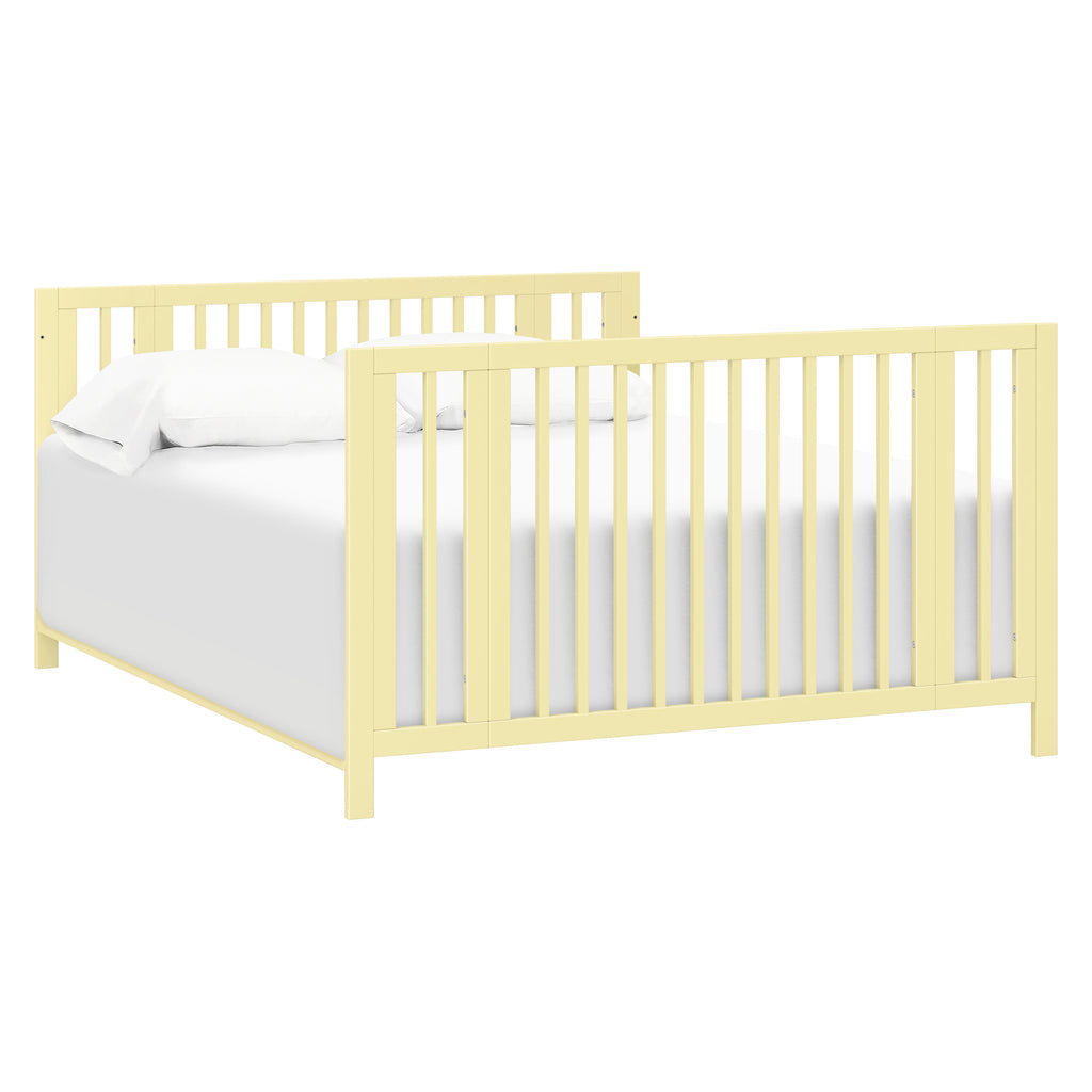 M30880PY,Babyletto,Rolli 9-in-1 Convertible All-Stages® Crib w/ Bassinet & Toddler Bed Kits in Pale Yellow
