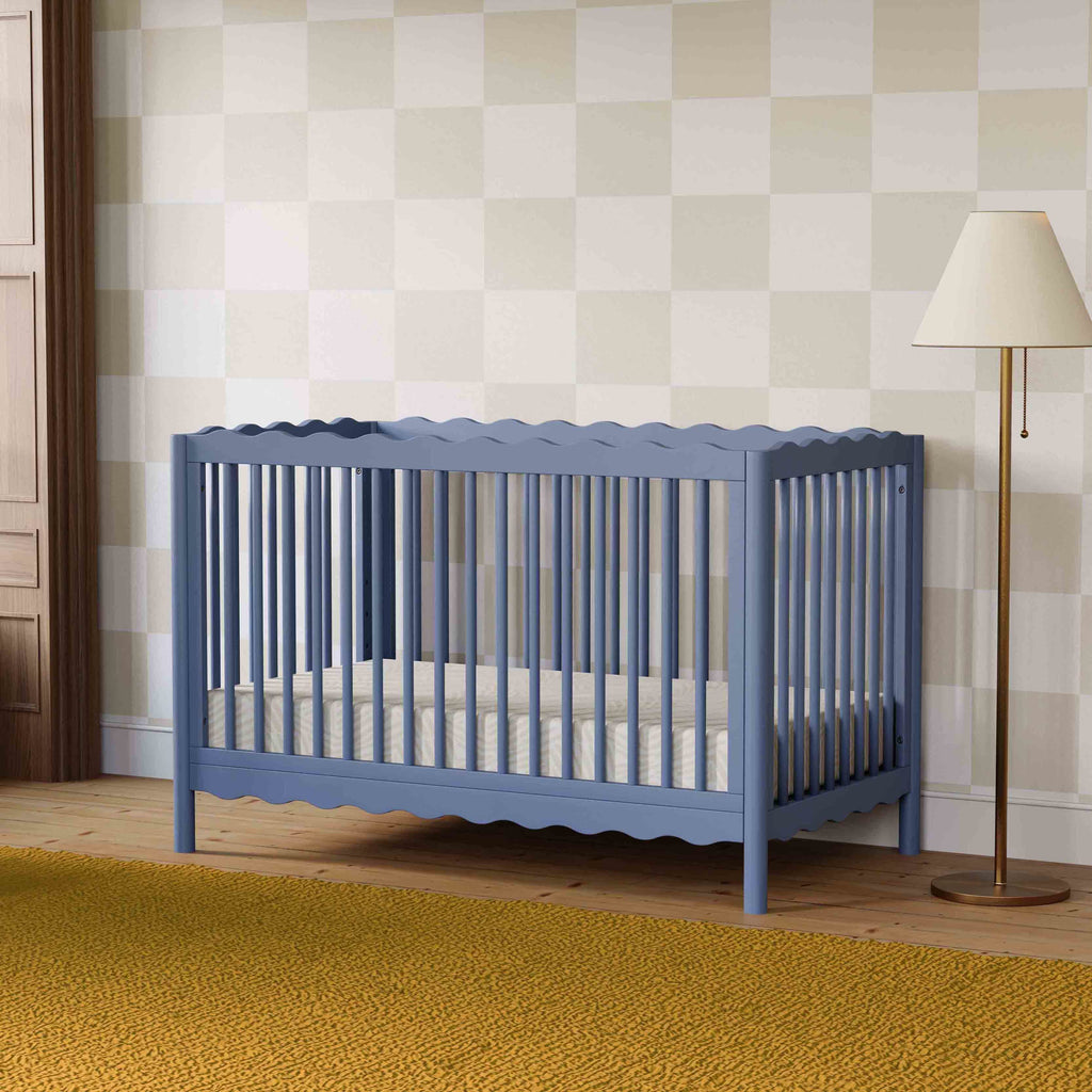 M27901CVB,Babyletto,Swell 4-in-1 Convertible Crib w/Toddler Conversion Kit in Cove Blue