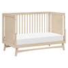 M15401TPE,Babyletto,Peggy Mid-Century 3-in-1 Convertible Crib w/Toddler Bed Conversion Kit in Taupe