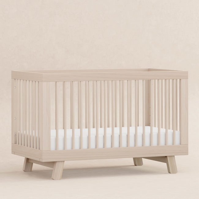 M4201NX,Babyletto,Hudson 3-in-1 Convertible Crib w/Toddler Bed Conversion Kit in Washed Natural