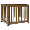 M23401NL,Babyletto,Yuzu 8-in-1 Convertible Crib w/All-Stages Conversion Kits in Natural Walnut