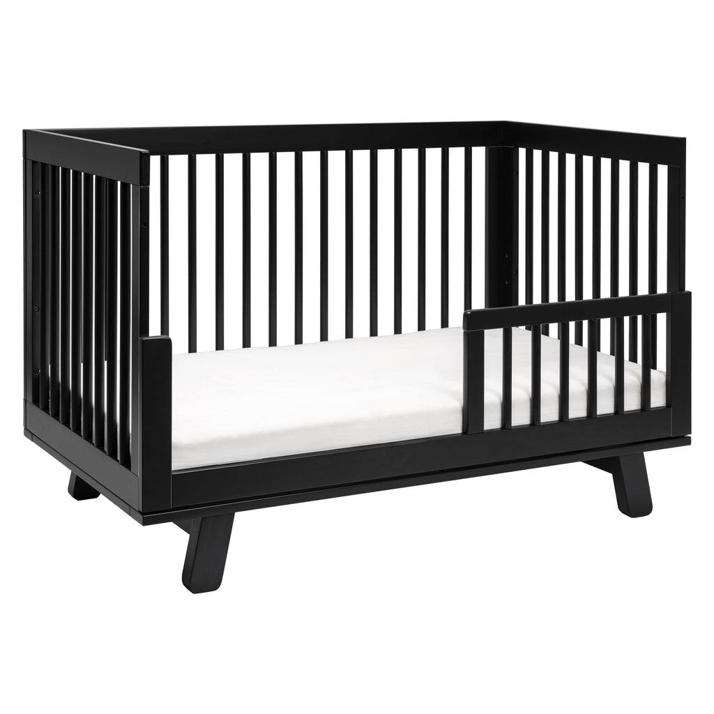 M4201B,Babyletto,Hudson 3-in-1 Convertible Crib w/Toddler Bed Conversion Kit in Black