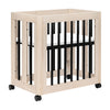 M23401NXB,Babyletto,Yuzu 8-in-1 Convertible Crib w/All-Stages Conversion in Washed Natural/Black