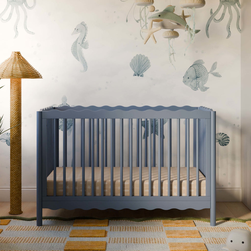 Swell 4-in-1 Convertible Crib with Toddler Bed Conversion Kit