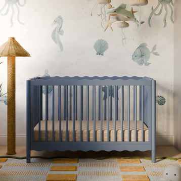 Swell 4-in-1 Convertible Crib with Toddler Bed Conversion Kit