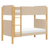 M18494TPEHY,Babyletto Kids,TipToe Bunk Bed in Taupe and Honey