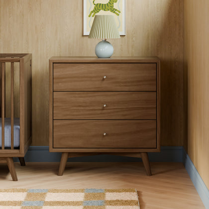 M15913NL,Babyletto,Palma 3-Drawer Assembled Dresser in Natural Walnut