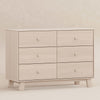 M32526NX,Babyletto,Hudson Modern 6-Drawer Assembled Double Dresser in Washed Natural
