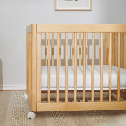 All-Stages Midi Crib Sheet in GOTS Certified Organic Muslin Cotton
