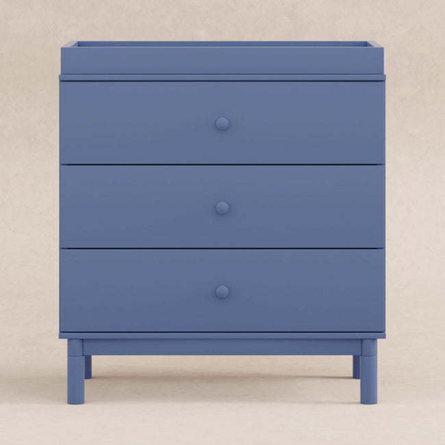 M12923CVB,Babyletto,Gelato 3-Drawer Changer Dresser w/Removable Changing Tray in Cove Blue