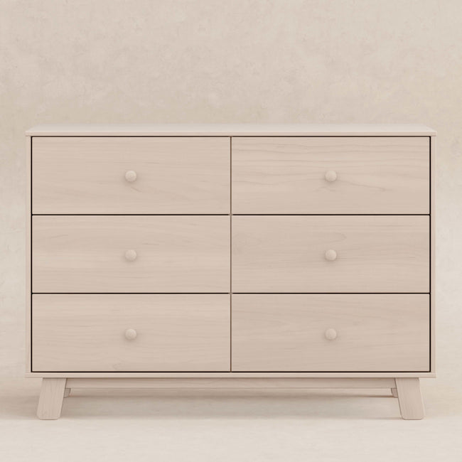 M32526NX,Babyletto,Hudson Modern 6-Drawer Assembled Double Dresser in Washed Natural