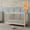 M12901NXW,Babyletto,Gelato 4-in-1 Convertible Crib w/Toddler Conversion Kit in Washed Natural  W Feet