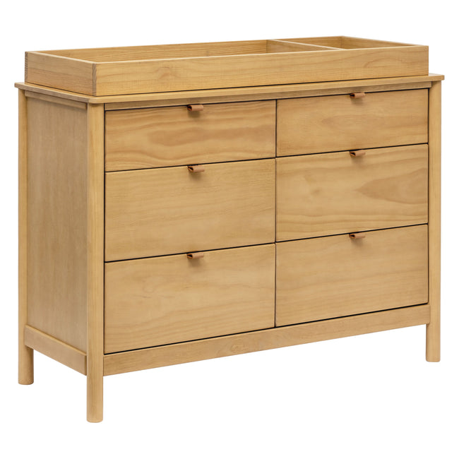 M25616HY,Babyletto,Bondi 6-Drawer Assembled Dresser in Honey