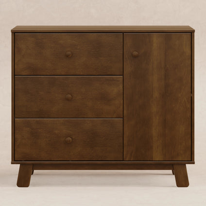M32523NL,Babyletto,Hudson Modern 3-Drawer Dresser in Natural Walnut