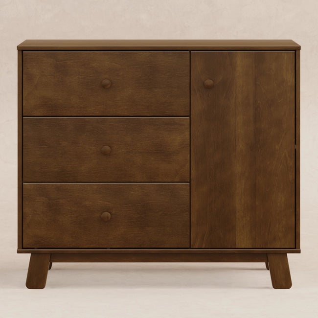 M32523NL,Babyletto,Hudson Modern 3-Drawer Dresser in Natural Walnut