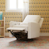 M23085PCMEW,Babyletto,Sigi Glider Recliner w/ Electronic Control and USB in Performance Cream Eco-Weave