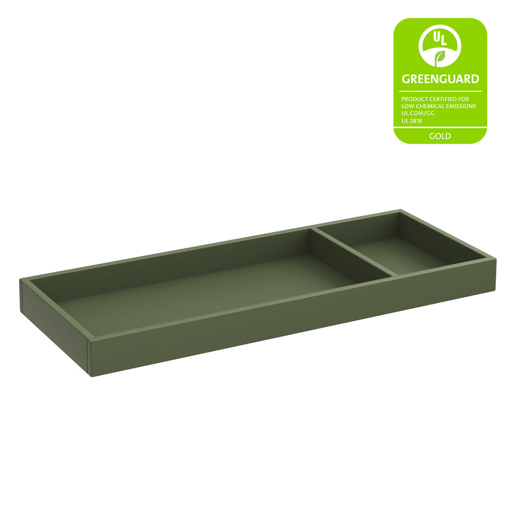 M0619OL,Universal Wide Removable Changing Tray in Olive