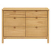 M25616HY,Babyletto,Bondi 6-Drawer Assembled Dresser in Honey