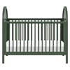 M25601FRGRNC,Babyletto,Bondi Cane 3-in-1 Convertible Crib w/ Toddler Bed Kit in Forest Green w/ Natural Cane