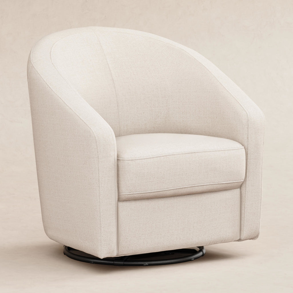 M5887PNET,Babyletto,Madison Swivel Glider in Performance Natural Eco-Twill