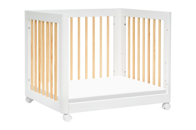 M23401WN,Babyletto,Yuzu 8-in-1 Convertible Crib w/All-Stages Conversion Kits in White/Natural