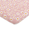 T28034,Babyletto,Daisy Muslin All-Stages Bassinet Sheet in GOTS Certified Organic Cotton