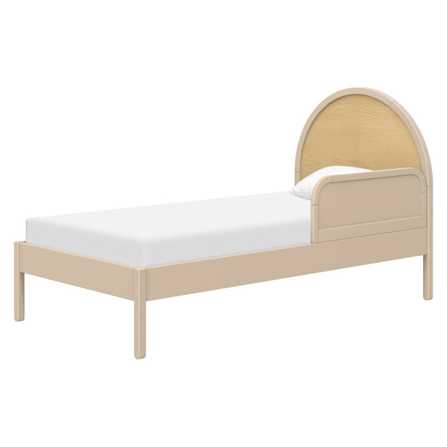 M30269TPESH,Babyletto Kids,Moab Twin Bed in Taupe/Ash