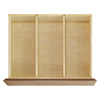 NW15026AY,Nursery Works,Novella 6-Drawer Dresser in Stained Ash/Ivory Finish