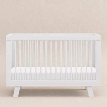 M4201W,Babyletto,Hudson 3-in-1 Convertible Crib w/Toddler Bed Conversion Kit in White Finish

    srcset=