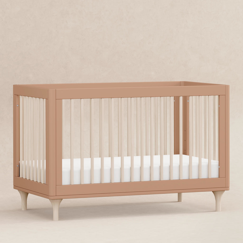 M9001CYNNX,Lolly 3-in-1 Convertible Crib w/Toddler Bed Conversion in Canyon/Washed Natural