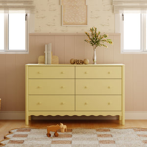 Swell 6-Drawer Assembled Dresser