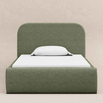 M31269POB,Babyletto Kids,Nara Twin Bed in Performance Olive Boucle