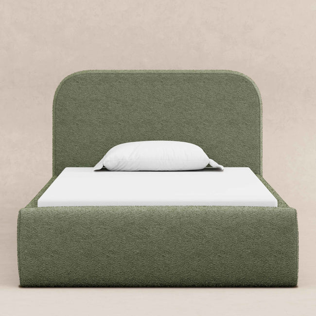 M31269POB,Babyletto Kids,Nara Twin Bed in Performance Olive Boucle