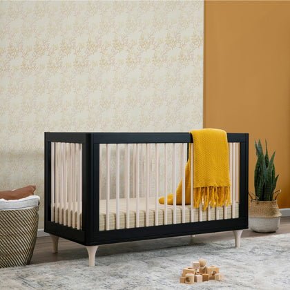 Lolly 3-in-1 Convertible Crib with Toddler Bed Conversion Kit