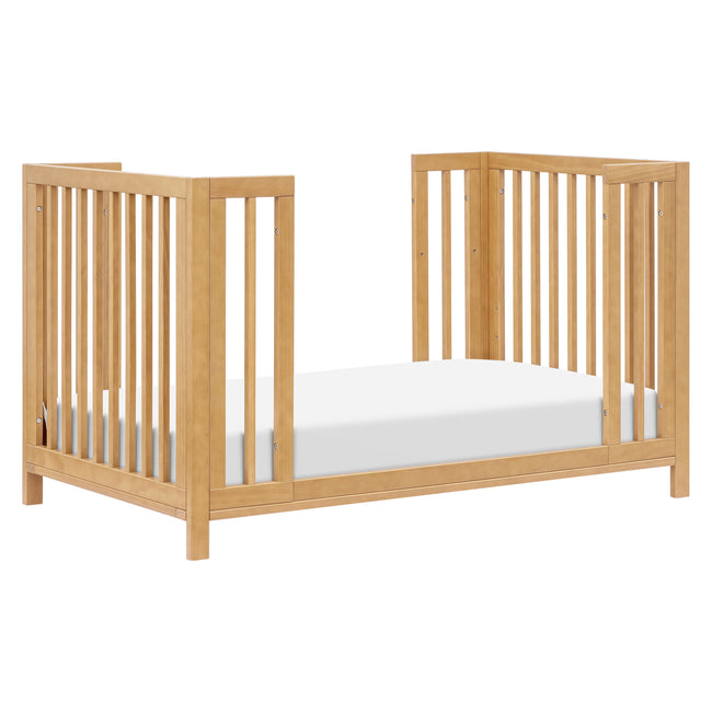 M30880HY,Babyletto,Rolli 9-in-1 Convertible All-Stages® Crib w/ Bassinet & Toddler Bed Kits in Honey