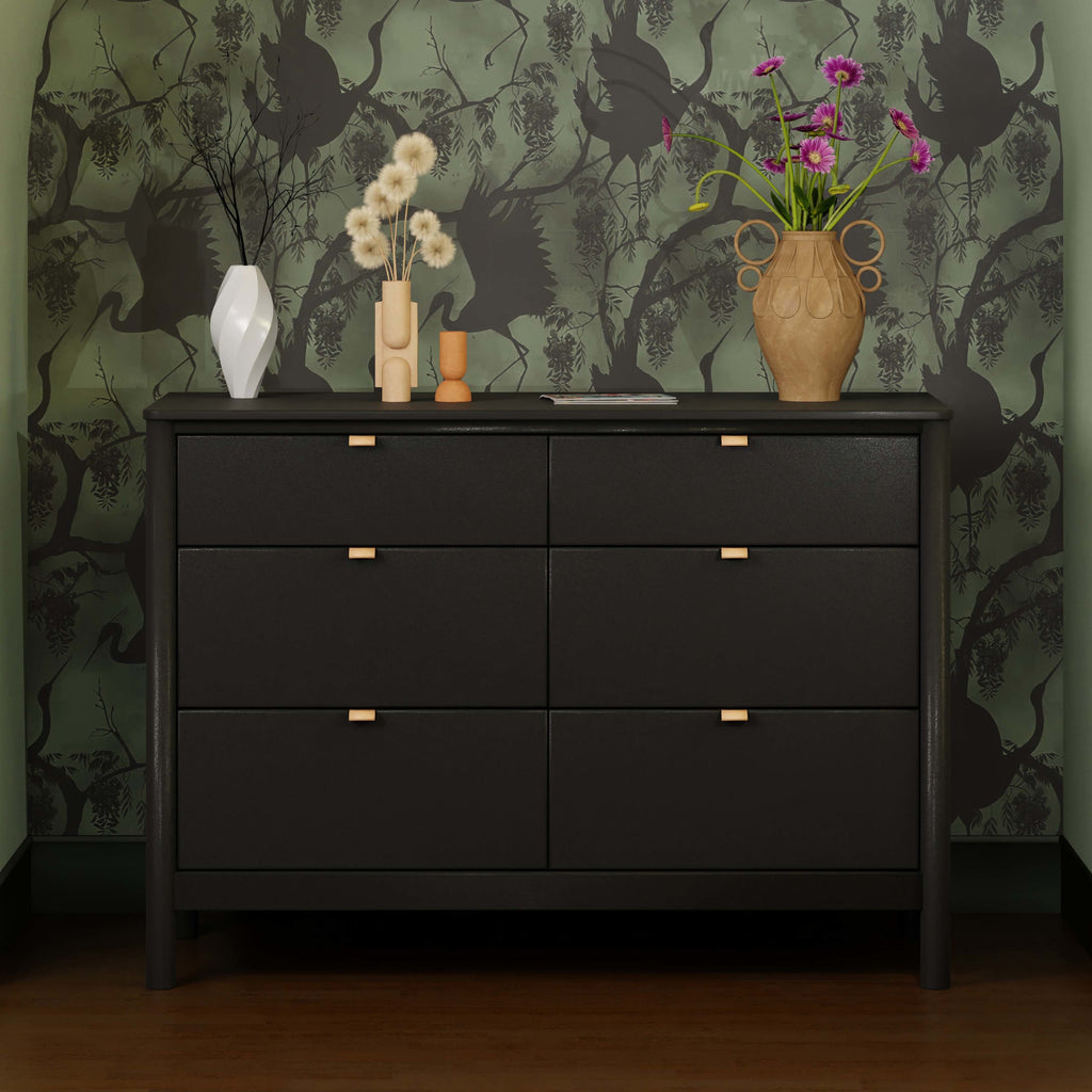 M25616B,Babyletto,Bondi 6-Drawer Assembled Dresser in Black