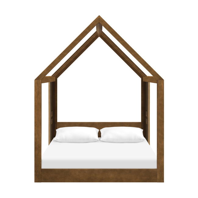 M32889NL,Babyletto Kids,Uchi Montessori-Inspired House Full Bed in Natural Walnut