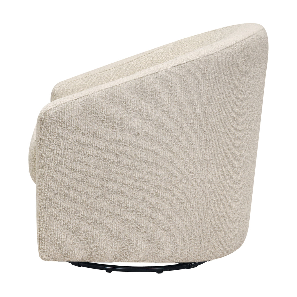 M5887WB,Babyletto,Madison Swivel Glider in Ivory Boucle