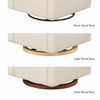 M11286PWB,Babyletto,Kiwi Plus Power Glider Recliner w/ Power Headrest in Performance Ivory Boucle