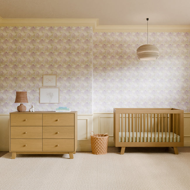 M4201HY,Babyletto,Hudson 3-in-1 Convertible Crib w/Toddler Bed Conversion Kit in Honey Finish