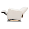 M24087CSHLB,Nursery Works,Sunday Power Recliner and Swivel Glider in Chantilly Fleece w/ Light Wood Base