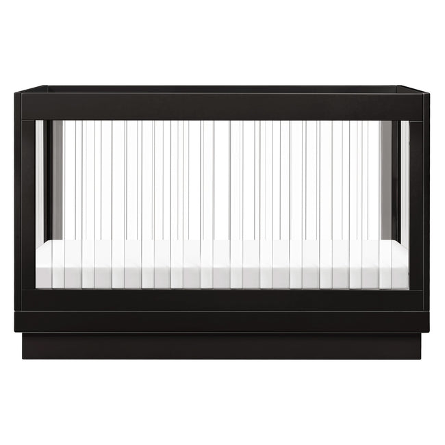 M8601KB,Babyletto,Harlow 3-in-1 Convertible Crib w/Toddler Bed Conversion Kit in Black/Acrylic