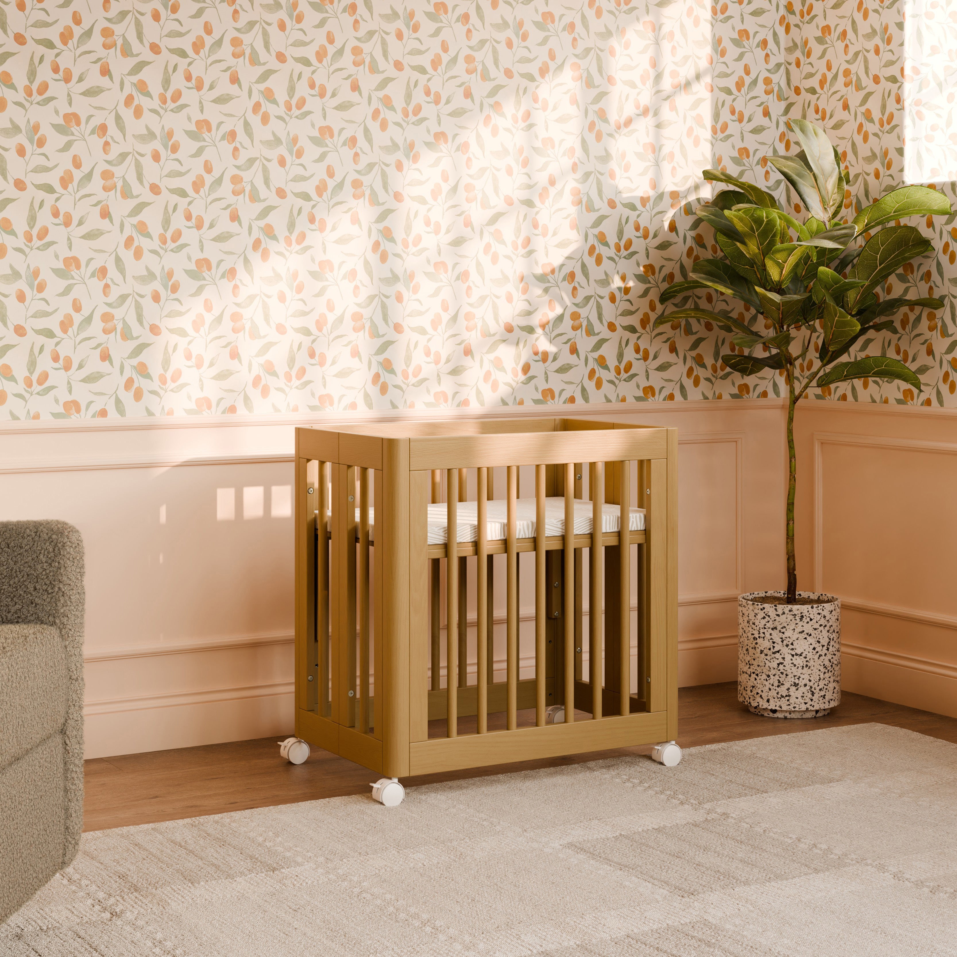 Yuzu 8-in-1 Convertible Crib & Bassinet | Babyletto