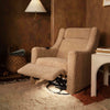 M11283CSG,Babyletto,Kiwi Deluxe Power Glider Recliner w/Heat&Massage in Chai Shearling