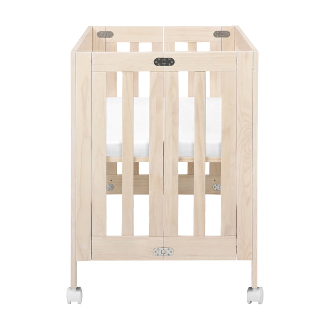 M6698NX,Babyletto,Origami Mini Crib in Washed Natural