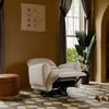 M30087AT,Babyletto,Rainbow Recliner and Swivel Glider in Almond Teddy Loop