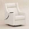 M11283PWB,Babyletto,Kiwi Deluxe Power Glider Recliner w/Heat&Massage in Performance Ivory Boucle
