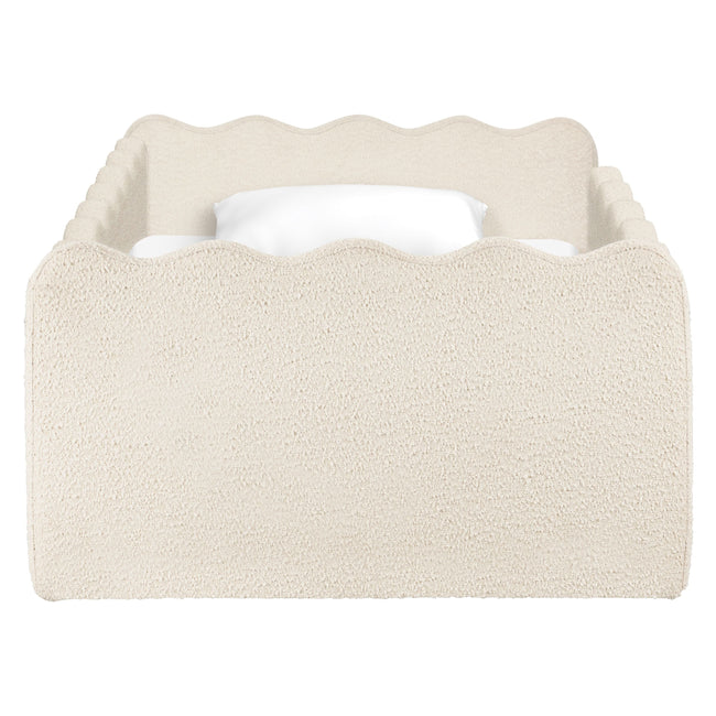 M31376PWB,Babyletto Kids,Rizo Montessori-Inspired Twin Bed in Performance Ivory Boucle